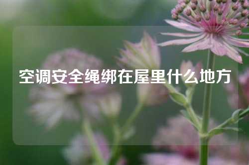 空调安全绳绑在屋里什么地方